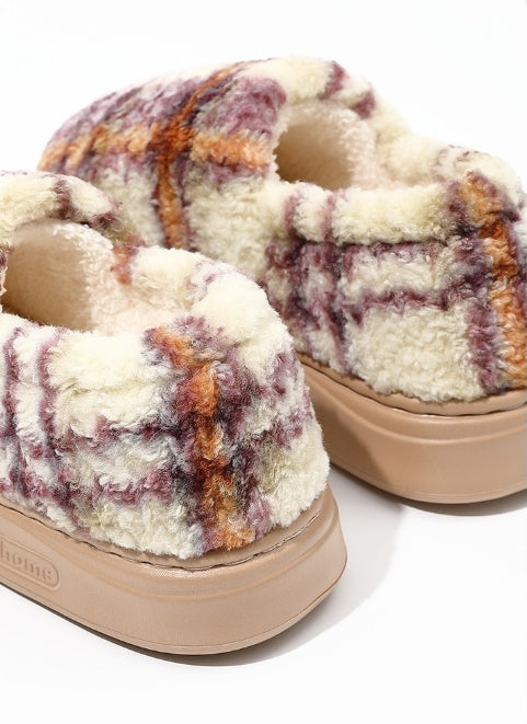 Cute Wool Winterized Slippers