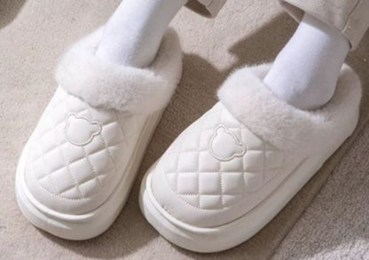 Winter Bear Slipper (Open and Closed Heel available!)