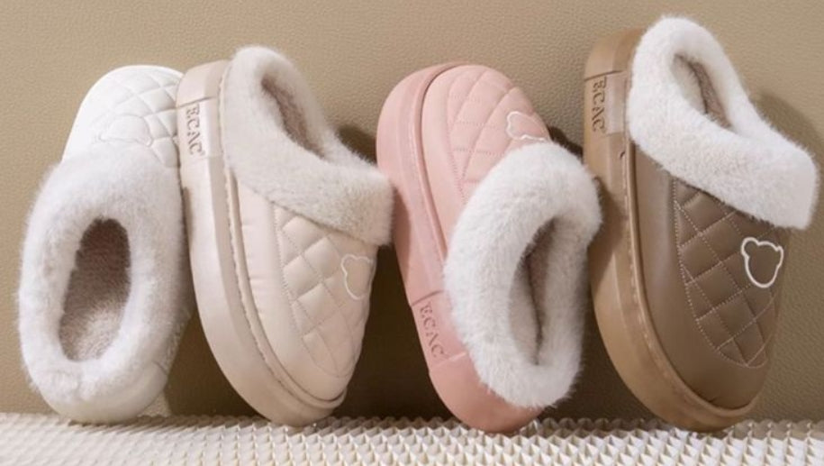 Winter Bear Slipper (Open and Closed Heel available!)