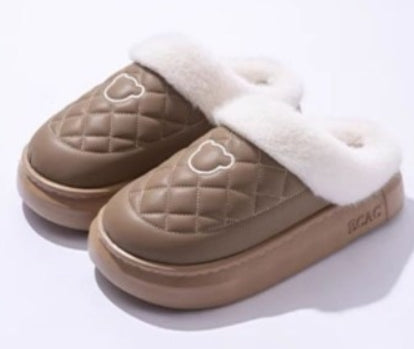Winter Bear Slipper (Open and Closed Heel available!)