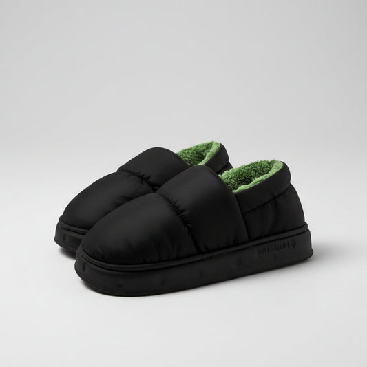 Pantoufles d'hiver absolument adaptés
