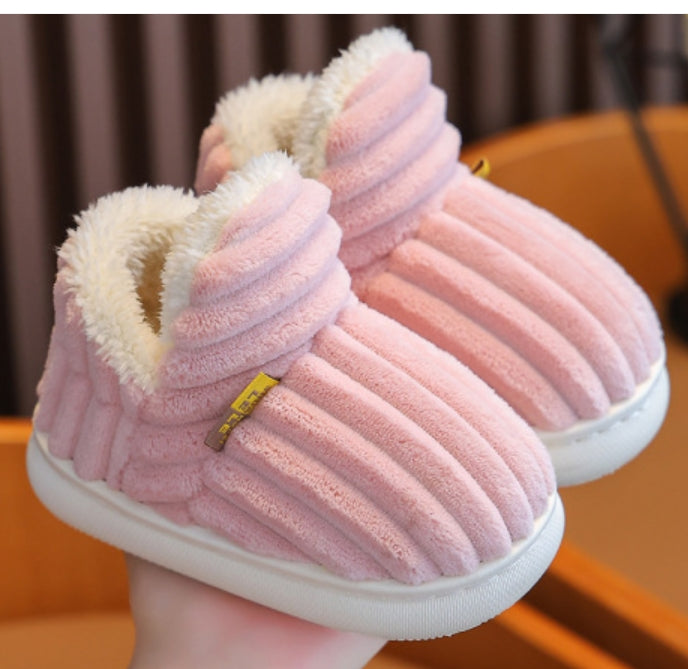 Plush Fleece Slipper (Kids and Adult Sizes)