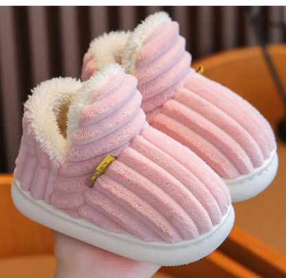 Plush Fleece Slipper (Kids and Adult Sizes)