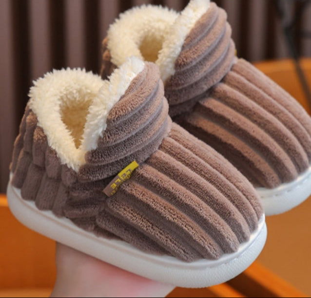 Plush Fleece Slipper (Kids and Adult Sizes)