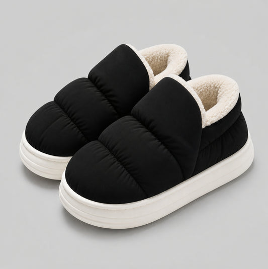  Pantoufles imperméables remplis de duvet