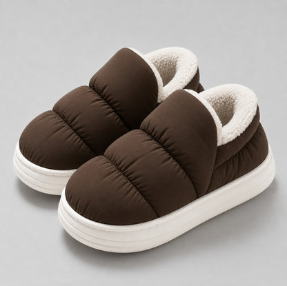  Pantoufles imperméables remplis de duvet