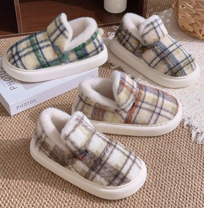 *NOUVEAU* Chausson polaire à carreaux Allure (maintenant disponible à la commande !)