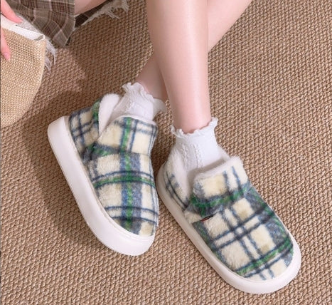 *NOUVEAU* Chausson polaire à carreaux Allure (maintenant disponible à la commande !)