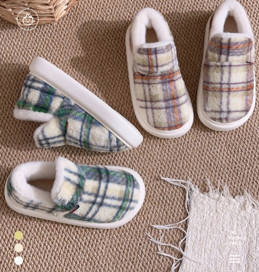 *NOUVEAU* Chausson polaire à carreaux Allure (maintenant disponible à la commande !)
