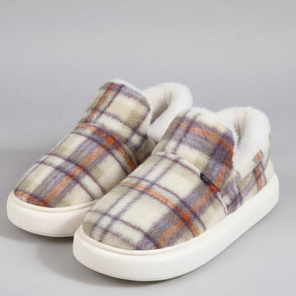 *NOUVEAU* Chausson polaire à carreaux Allure (maintenant disponible à la commande !)