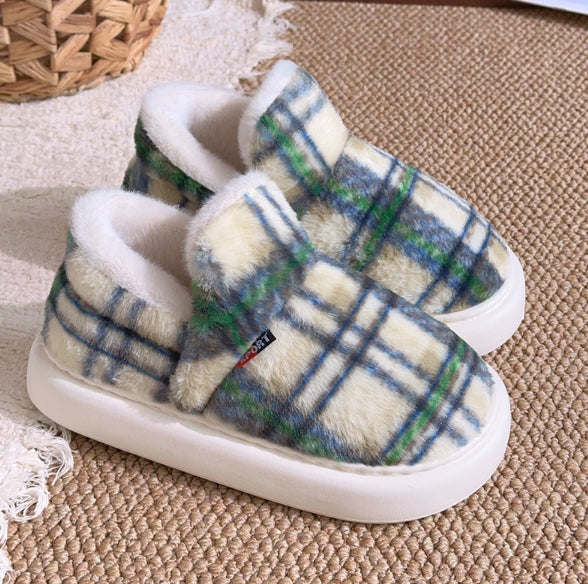 *NOUVEAU* Chausson polaire à carreaux Allure (maintenant disponible à la commande !)