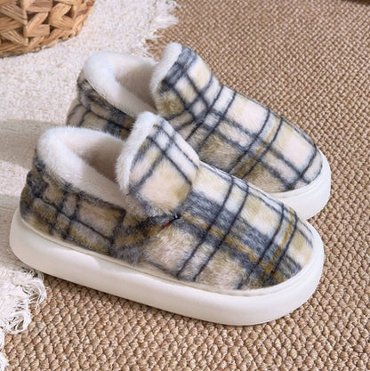 *NOUVEAU* Chausson polaire à carreaux Allure (maintenant disponible à la commande !)