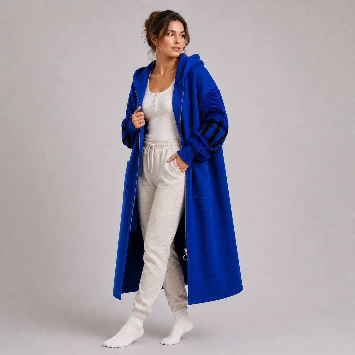 Manteau en tricot Willow