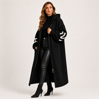Manteau en tricot Willow