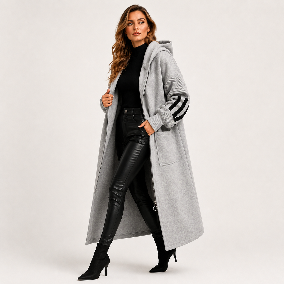Manteau en tricot Willow